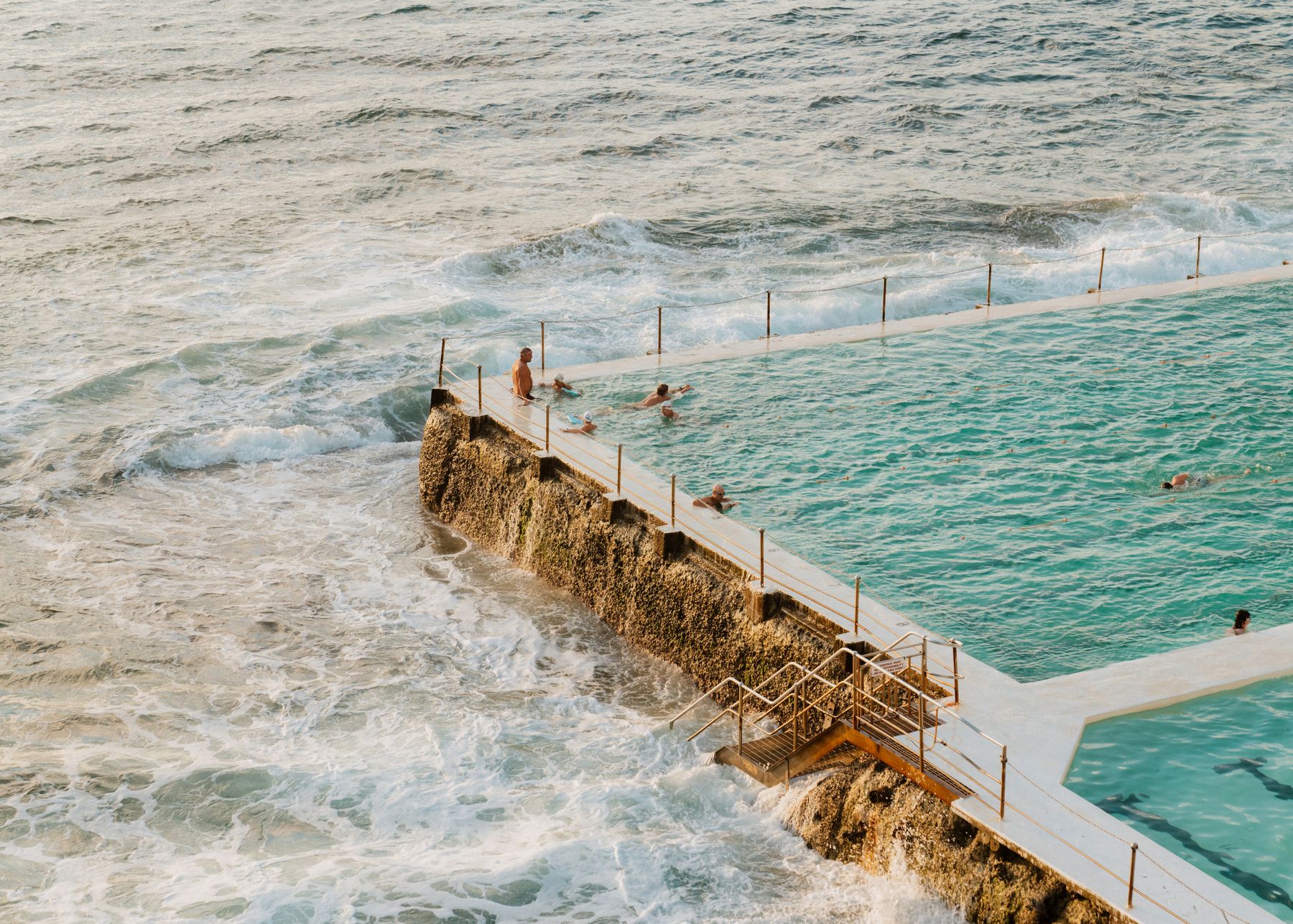 The Bondi Icebergs ocean pool at Bondi Beach, Sydney